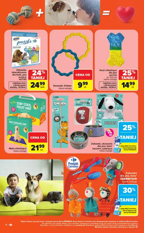 Carrefour - gazetka promocyjna Gazetka ZOOkątek od poniedziałku 22.06 do soboty 04.07 - strona 14