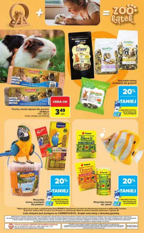 Carrefour - gazetka promocyjna Gazetka ZOOkątek od poniedziałku 22.06 do soboty 04.07 - strona 16