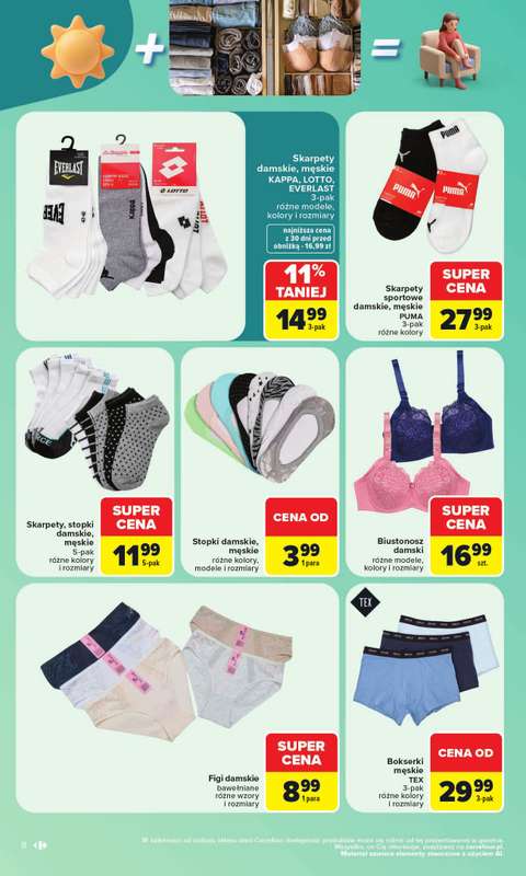 Carrefour - gazetka promocyjna Gazetka w SUMIE same okazje od poniedziałku 22.06 do soboty 04.07 - strona 8
