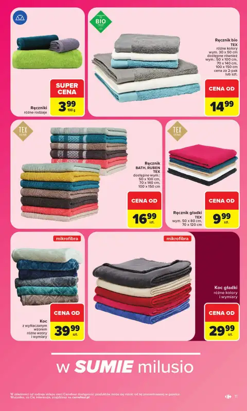 Carrefour - gazetka promocyjna Gazetka w SUMIE same okazje od poniedziałku 22.06 do soboty 04.07 - strona 11