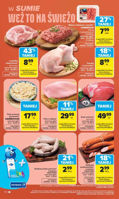 Carrefour Market - gazetka promocyjna Gazetka Carrefour Market od poniedziałku od poniedziałku 22.06 do niedzieli 28.06 - strona 12