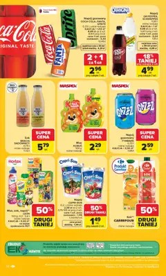 Carrefour Market - gazetka promocyjna Gazetka Carrefour Market od poniedziałku od poniedziałku 22.06 do niedzieli 28.06 - strona 34