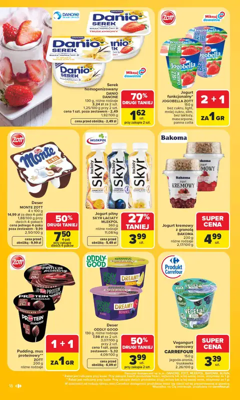 Carrefour Market - gazetka promocyjna Gazetka Carrefour Market od poniedziałku od poniedziałku 22.06 do niedzieli 28.06 - strona 22