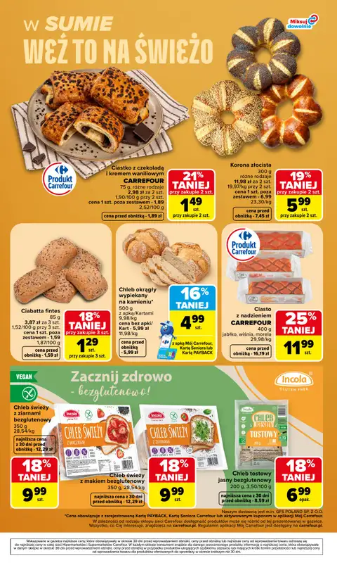 Carrefour Market - gazetka promocyjna Gazetka Weź to na świeżo od poniedziałku 22.06 do niedzieli 28.06 - strona 6