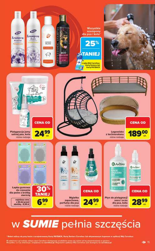 Carrefour Market - gazetka promocyjna Gazetka ZOOkątek  do soboty 04.07 - strona 15