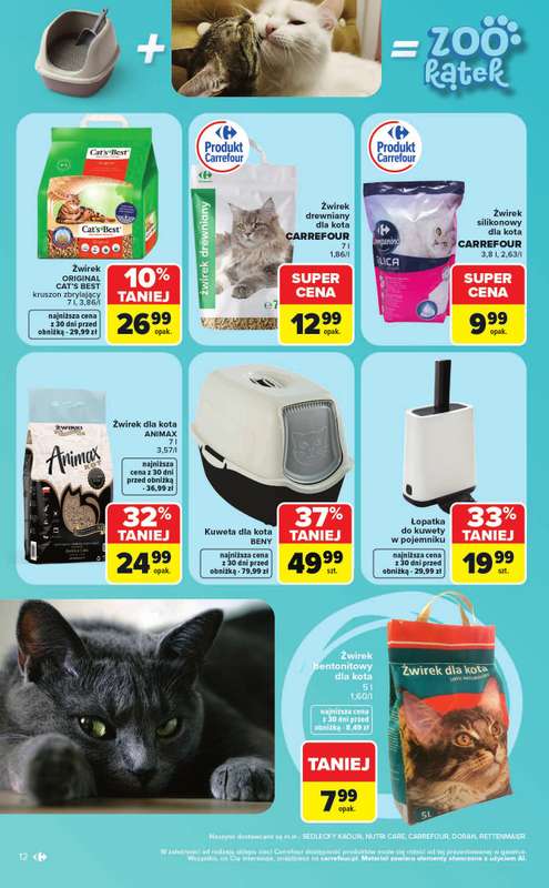 Carrefour Market - gazetka promocyjna Gazetka ZOOkątek  do soboty 04.07 - strona 12