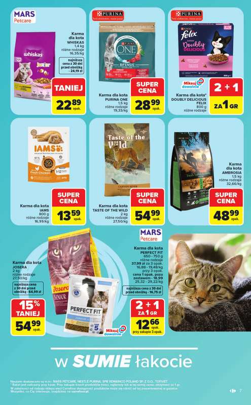 Carrefour Market - gazetka promocyjna Gazetka ZOOkątek od poniedziałku 22.06 do soboty 04.07 - strona 7