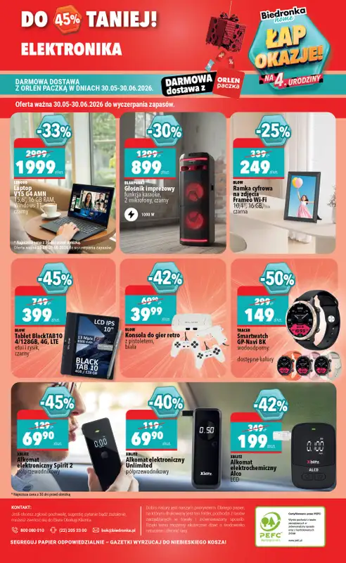 Biedronka Home - gazetka promocyjna Najlepsze oferty od soboty 20.06 do niedzieli 13.09 - strona 6