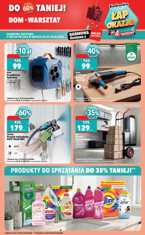 Biedronka Home - gazetka promocyjna Najlepsze oferty od soboty 20.06 do niedzieli 13.09 - strona 5