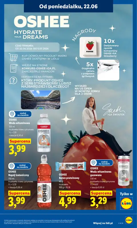 Lidl - gazetka promocyjna Oferta od poniedziałku od poniedziałku 22.06 do środy 24.06 - strona 71