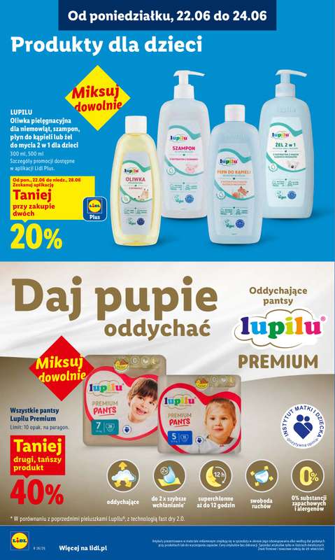 Lidl - gazetka promocyjna Oferta od poniedziałku od poniedziałku 22.06 do środy 24.06 - strona 88