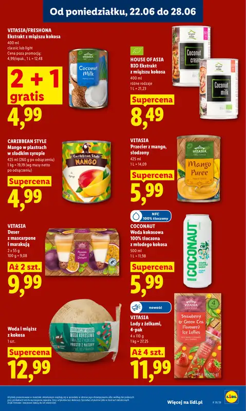 Lidl - gazetka promocyjna Oferta od poniedziałku od poniedziałku 22.06 do środy 24.06 - strona 41