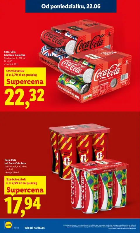 Lidl - gazetka promocyjna Oferta od poniedziałku od poniedziałku 22.06 do środy 24.06 - strona 14