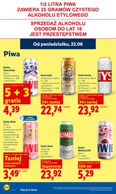 Lidl - gazetka promocyjna Oferta od poniedziałku od poniedziałku 22.06 do środy 24.06 - strona 74