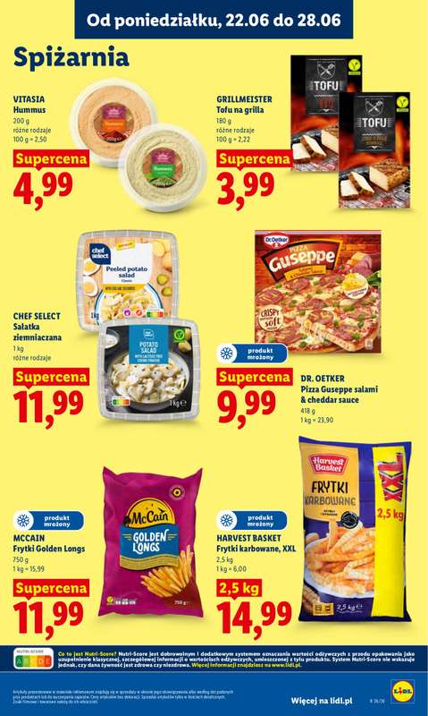 Lidl - gazetka promocyjna Oferta od poniedziałku od poniedziałku 22.06 do środy 24.06 - strona 85
