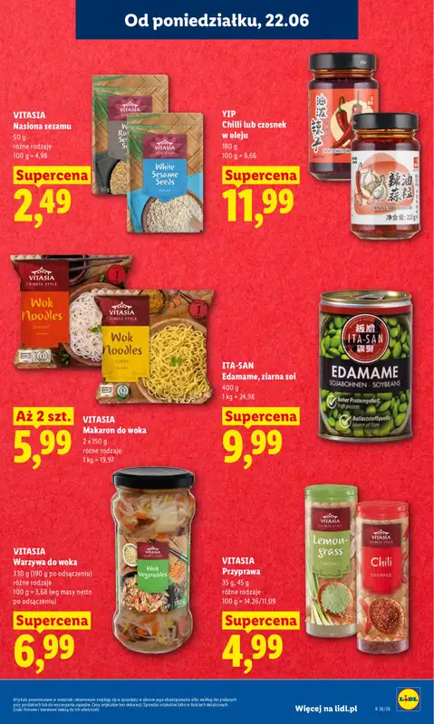 Lidl - gazetka promocyjna Oferta od poniedziałku od poniedziałku 22.06 do środy 24.06 - strona 43