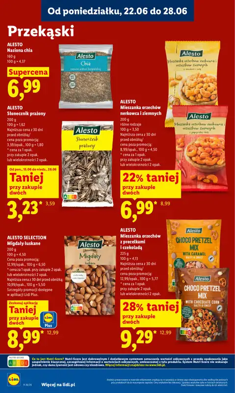Lidl - gazetka promocyjna Oferta od poniedziałku od poniedziałku 22.06 do środy 24.06 - strona 78