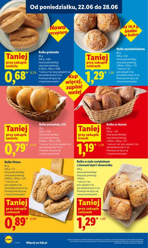 Lidl - gazetka promocyjna Oferta od poniedziałku od poniedziałku 22.06 do środy 24.06 - strona 52