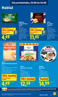 Lidl - gazetka promocyjna Oferta od poniedziałku od poniedziałku 22.06 do środy 24.06 - strona 63
