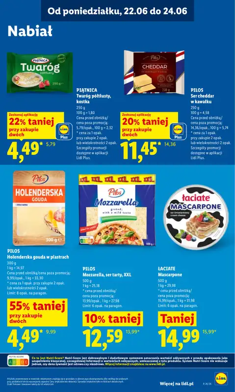 Lidl - gazetka promocyjna Oferta od poniedziałku od poniedziałku 22.06 do środy 24.06 - strona 63