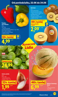 Lidl - gazetka promocyjna Oferta od poniedziałku od poniedziałku 22.06 do środy 24.06 - strona 39