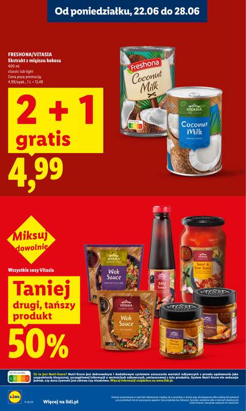 Lidl - gazetka promocyjna Oferta od poniedziałku od poniedziałku 22.06 do środy 24.06 - strona 10
