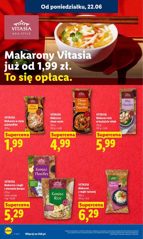 Lidl - gazetka promocyjna Oferta od poniedziałku od poniedziałku 22.06 do środy 24.06 - strona 44