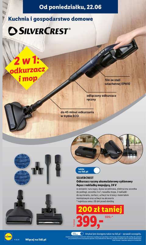 Lidl - gazetka promocyjna Oferta od poniedziałku od poniedziałku 22.06 do środy 24.06 - strona 32