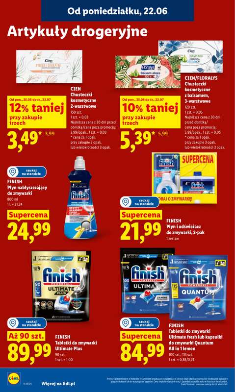Lidl - gazetka promocyjna Oferta od poniedziałku od poniedziałku 22.06 do środy 24.06 - strona 90