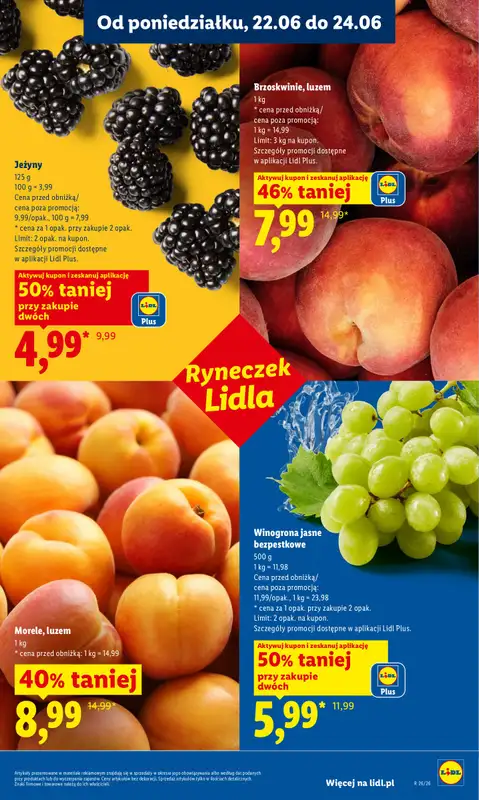 Lidl - gazetka promocyjna Oferta od poniedziałku od poniedziałku 22.06 do środy 24.06 - strona 35