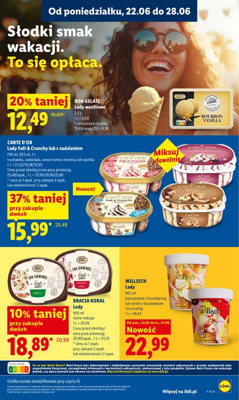 Lidl - gazetka promocyjna Oferta od poniedziałku od poniedziałku 22.06 do środy 24.06 - strona 65