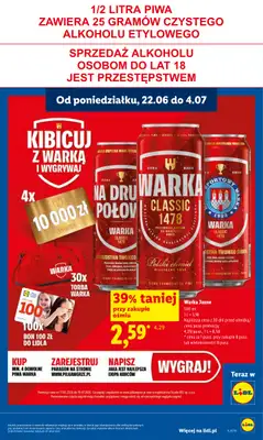Lidl - gazetka promocyjna Oferta od poniedziałku od poniedziałku 22.06 do środy 24.06 - strona 75