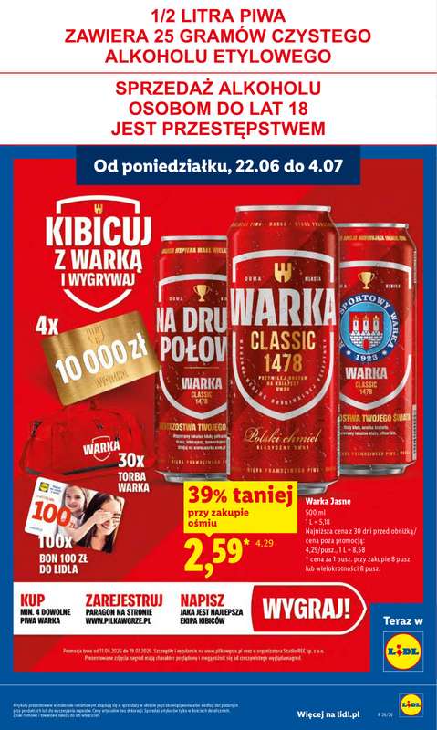 Lidl - gazetka promocyjna Oferta od poniedziałku od poniedziałku 22.06 do środy 24.06 - strona 75