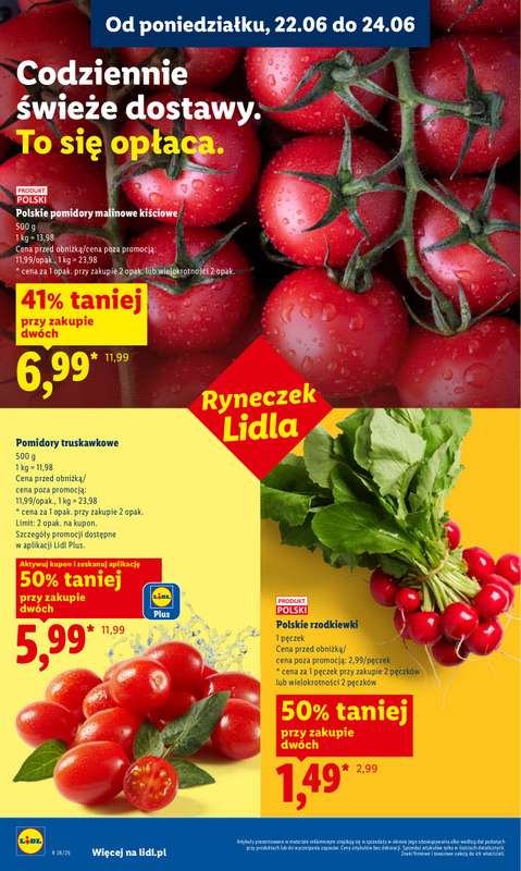 Lidl - gazetka promocyjna Oferta od poniedziałku od poniedziałku 22.06 do środy 24.06 - strona 38