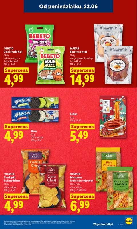 Lidl - gazetka promocyjna Oferta od poniedziałku od poniedziałku 22.06 do środy 24.06 - strona 49