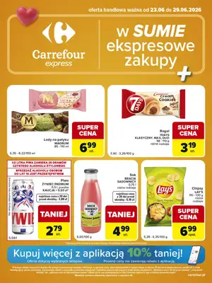 Carrefour Express - gazetka promocyjna Gazetka Express od wtorku 23.06 do poniedziałku 29.06 - strona 2