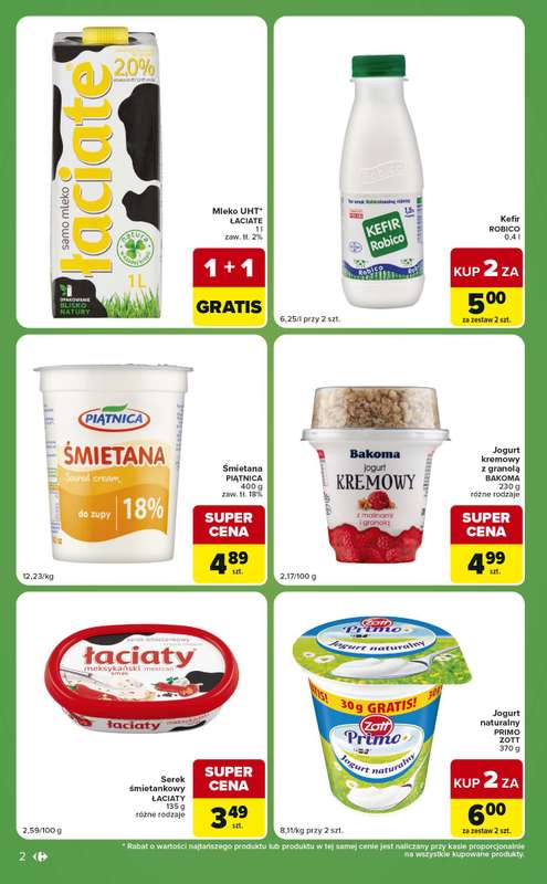 Carrefour Express - gazetka promocyjna Gazetka Express od wtorku 23.06 do poniedziałku 29.06 - strona 2