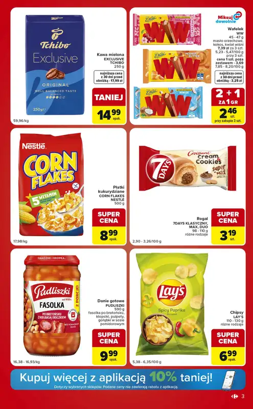 Carrefour Market - gazetka promocyjna Gazetka Ekspresowe zakupy  do poniedziałku 29.06 - strona 3