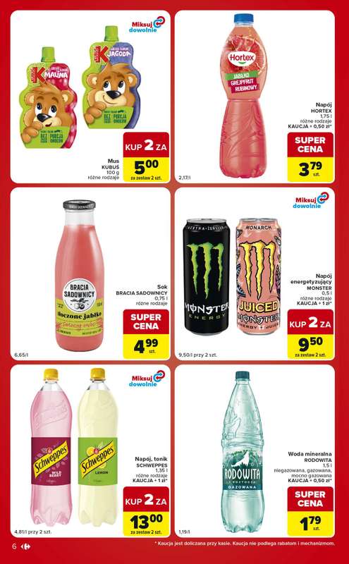 Carrefour Market - gazetka promocyjna Gazetka Ekspresowe zakupy  do poniedziałku 29.06 - strona 6