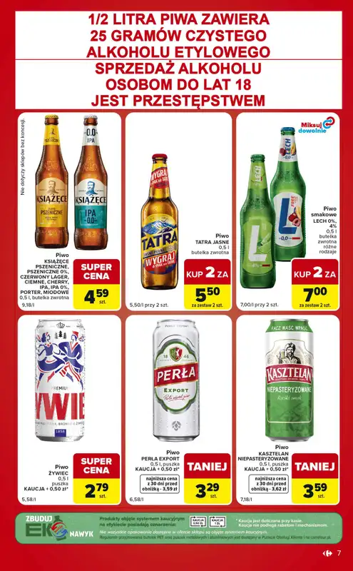 Carrefour Market - gazetka promocyjna Gazetka Ekspresowe zakupy  do poniedziałku 29.06 - strona 7