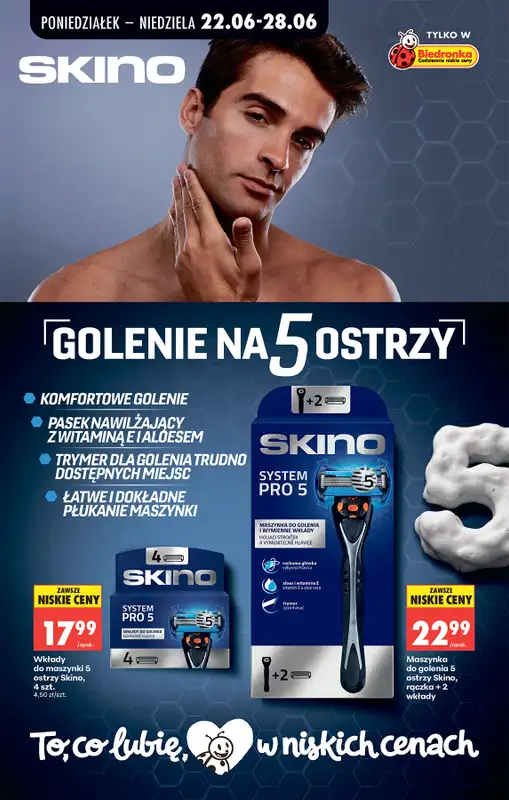 Biedronka - gazetka promocyjna Od poniedziałku od poniedziałku 22.06 do niedzieli 28.06 - strona 87