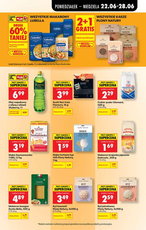 Biedronka - gazetka promocyjna Od poniedziałku od poniedziałku 22.06 do niedzieli 28.06 - strona 57