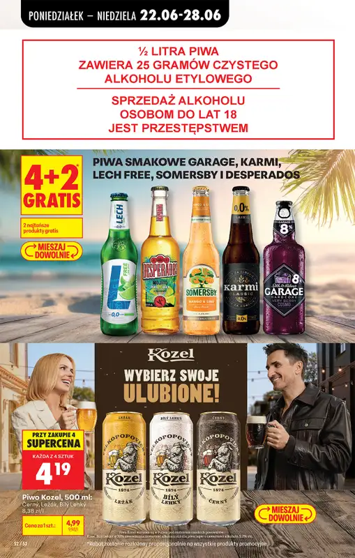 Biedronka - gazetka promocyjna Od poniedziałku od poniedziałku 22.06 do niedzieli 28.06 - strona 80