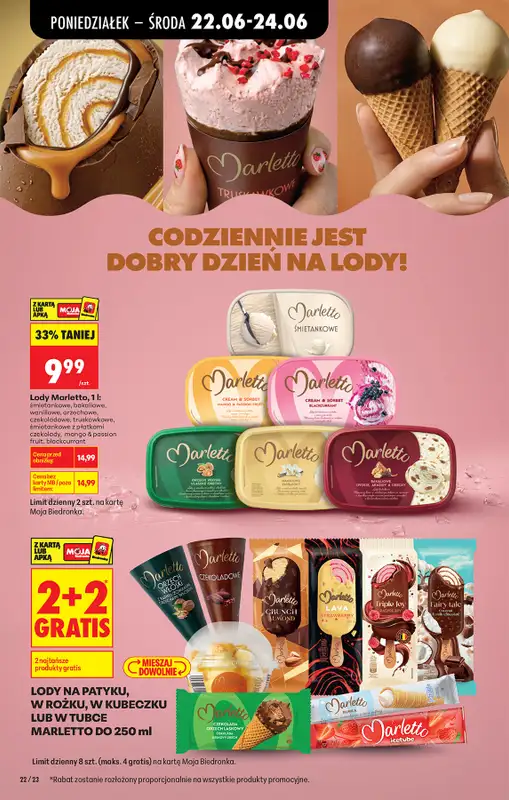 Biedronka - gazetka promocyjna Od poniedziałku, Z ladą tradycyjną od poniedziałku 22.06 do niedzieli 28.06 - strona 30