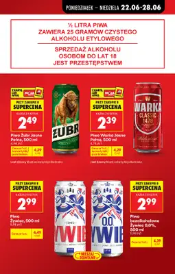 Biedronka - gazetka promocyjna Od poniedziałku, Z ladą tradycyjną od poniedziałku 22.06 do niedzieli 28.06 - strona 17
