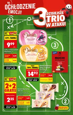 Biedronka - gazetka promocyjna Poniedziałkowe kibicowanie od poniedziałku 22.06 do poniedziałku 22.06 - strona 4