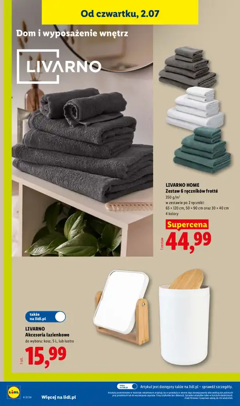 Lidl - gazetka promocyjna Katalog od poniedziałku 29.06 do soboty 04.07 - strona 28