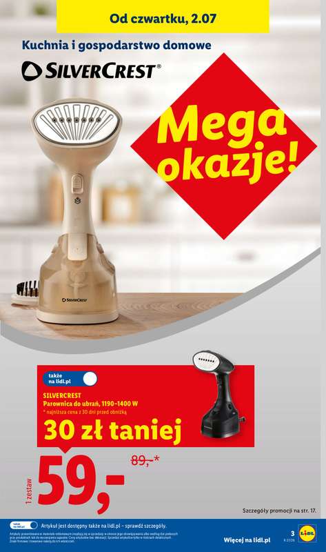 Lidl - gazetka promocyjna Katalog od poniedziałku 29.06 do soboty 04.07 - strona 3
