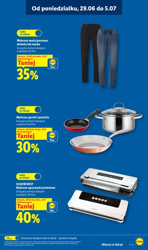 Lidl - gazetka promocyjna Katalog od poniedziałku 29.06 do soboty 04.07 - strona 9