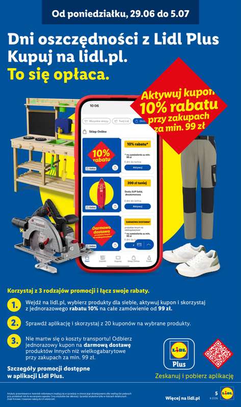 Lidl - gazetka promocyjna Katalog od poniedziałku 29.06 do soboty 04.07 - strona 5